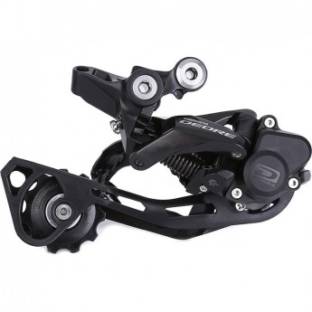 Переключатель задний SHIMANO DEORE, M6000, SGS, 10 скоростей, черный